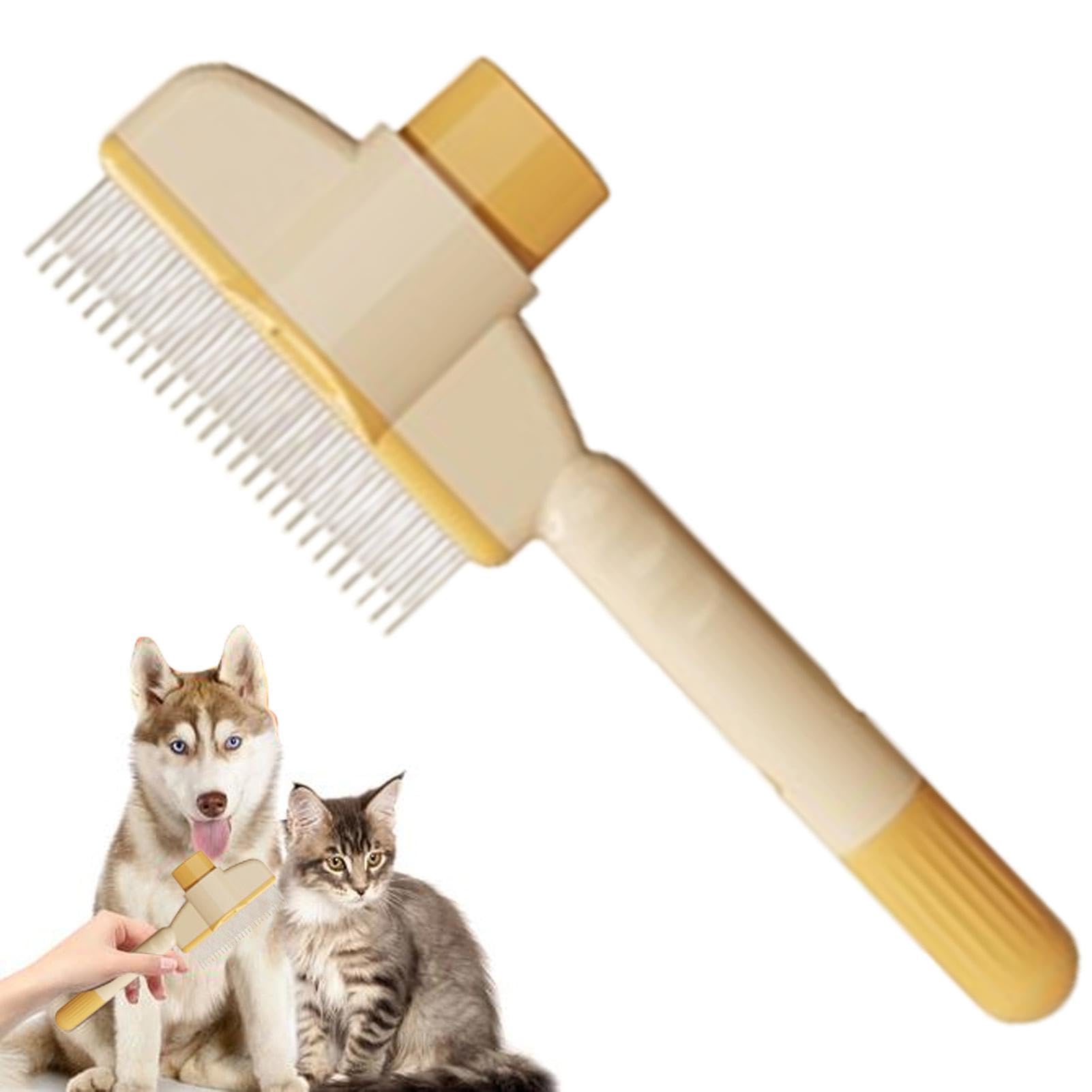 Kot Knot Comb, pędzel do węzeł dla psów, szczotka do czyszczenia dla niemowląt, luźne włosy dla zwierząt domowych, grzebień ze stali, szczotka do czyszczenia dla psów