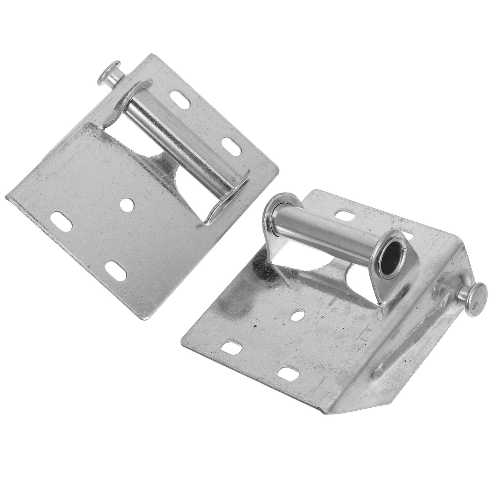 Soportes de bisagra de hierro plata residenciales para portón de garaje