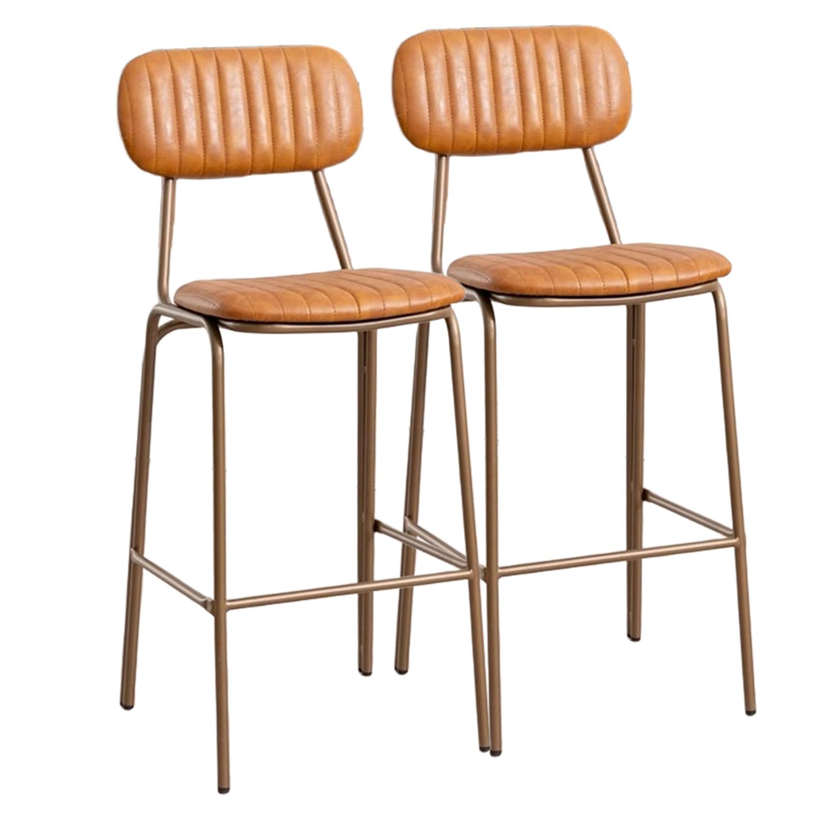 Tabouret de bar confortable avec dossier ergonomique pour soulager le dos autour de l'îlot