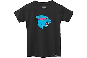 MrBeast Shirts: Unique Logo Toddler T-Shirts, Comfortable Cotton for Boys and Girls