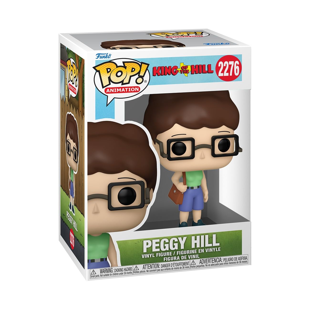 Funko POP! Animation: King of the Hill, Peggy Hill, Collectable Vinyl Figure, Gift Idea, Official Merchandise