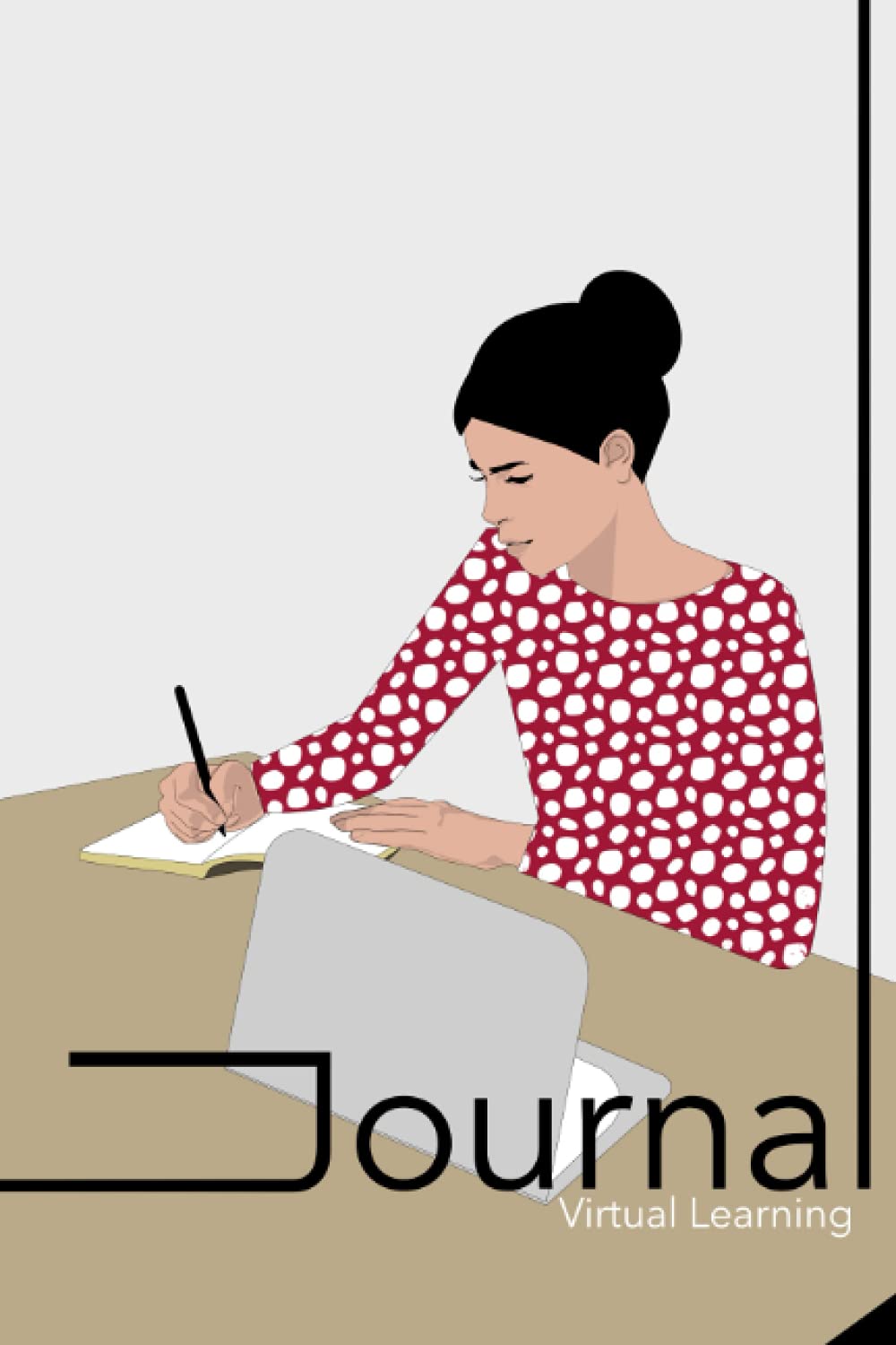 Virtual Learning Journal: Travel Size - Take the Guesswork out of Note Taking - Prompted Journal Ideal for Helping Students and Online Virtual Learners to Organize Thoughts