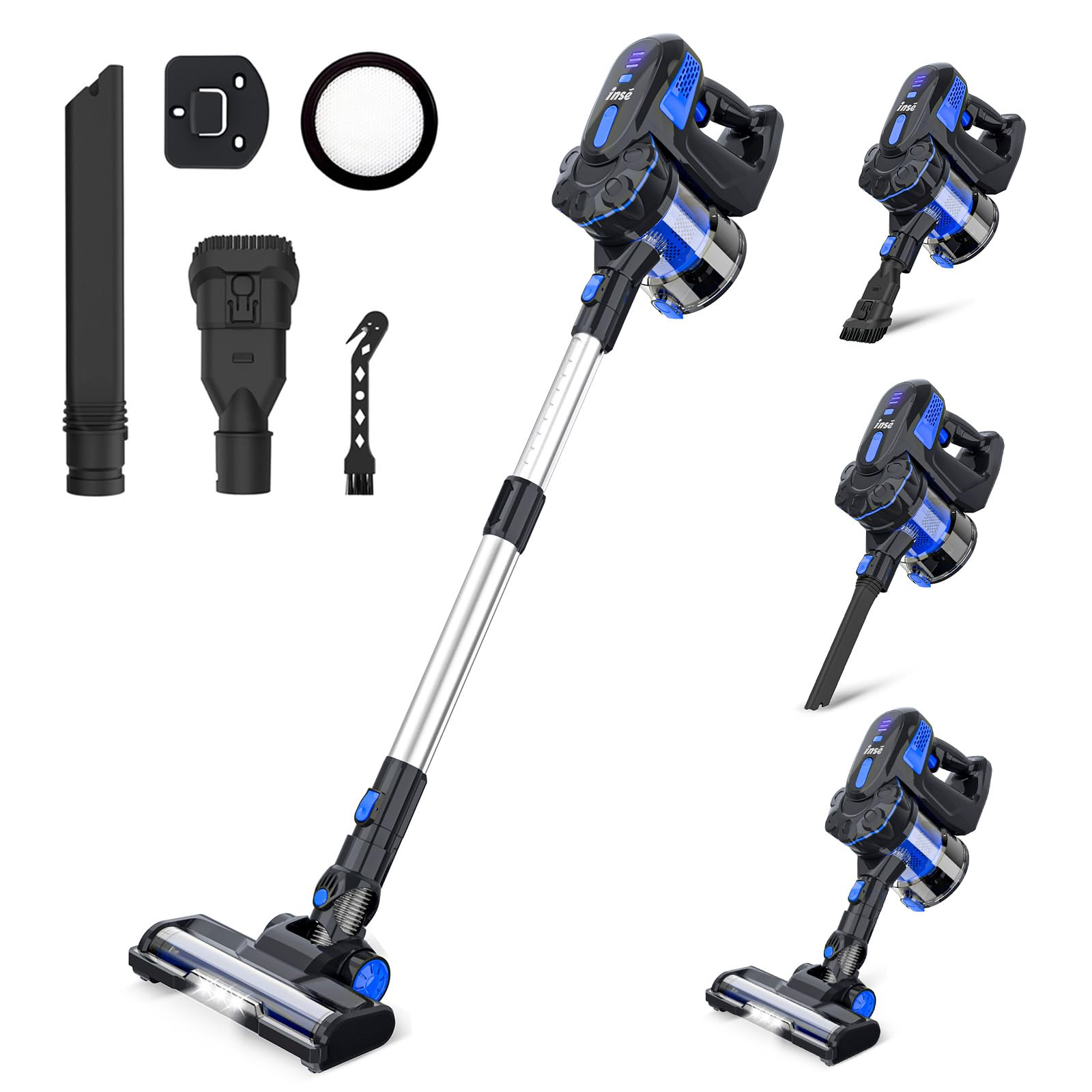 INSE Cordless Vacuum -Purple