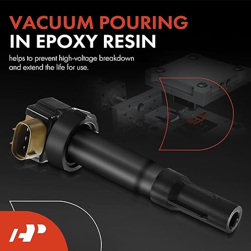 Miniatura 3 de A-Premium Paquete de bobinas de encendido del motor compatible con Suzuki Grand Vitara 2009-2015, Kizashi 2010-2016, SX4 2010-2014, SX4 Crossover