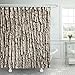 N / A Wasserdichter Duschvorhang Vorhang braune Rinde altes Holz Baummuster tan natürliche raue Hauptdekoration wasserdichter schimmelresistenter Duschvorhang A20 150x180cm