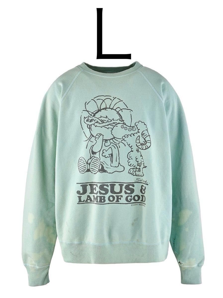 Amazon.co.jp: Lセントマイケルジーザス スウェット23AW : ファッション 