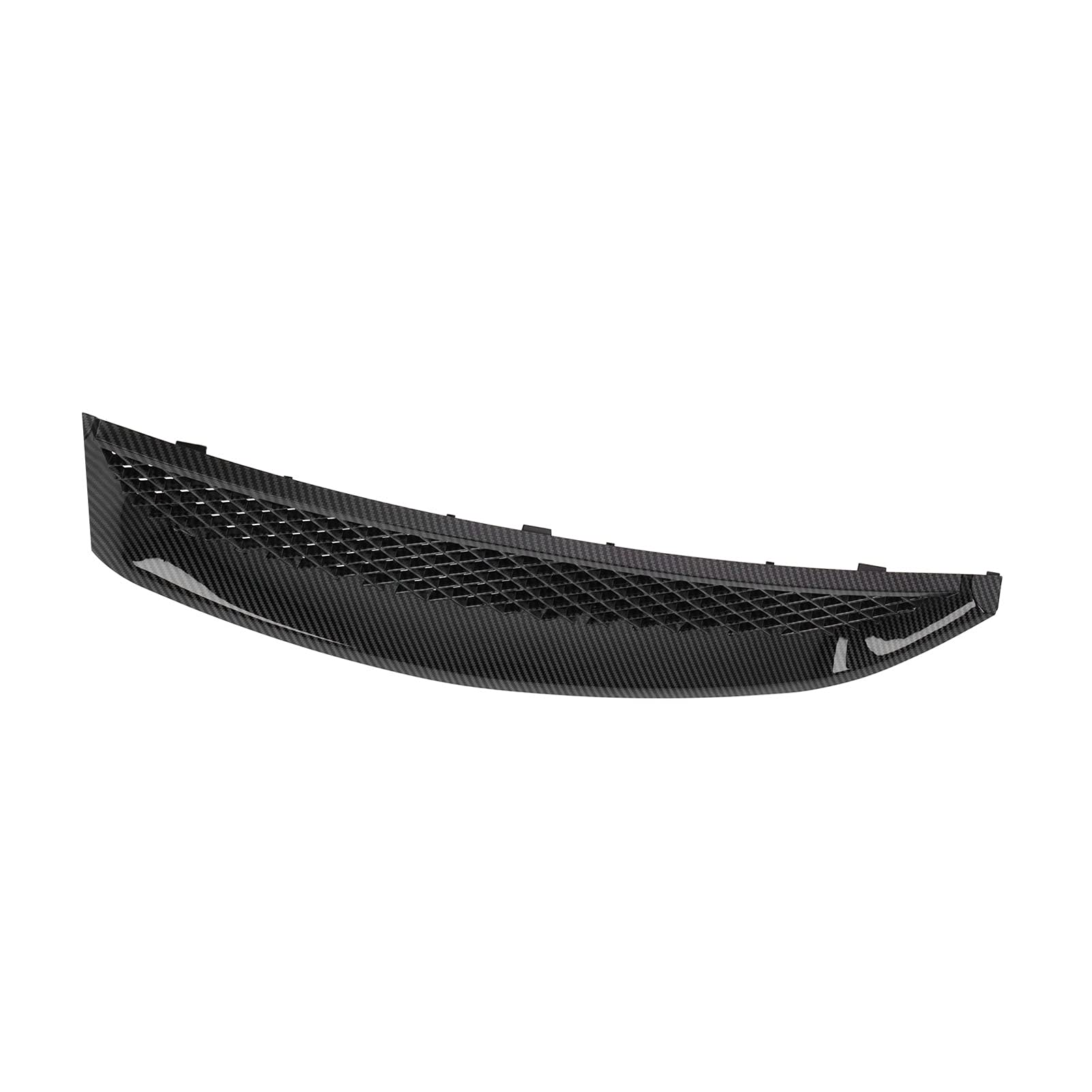 Front Bumper Mesh Grille Carbon Fiber Style Fit for 2/4 Door