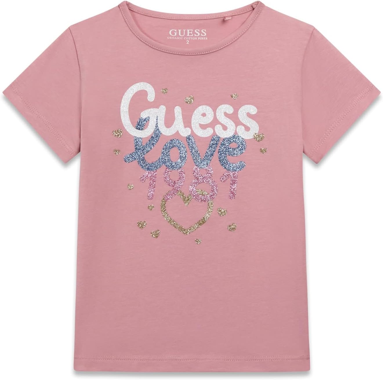 GUESS Girls' Short Sleeve T-Shirt