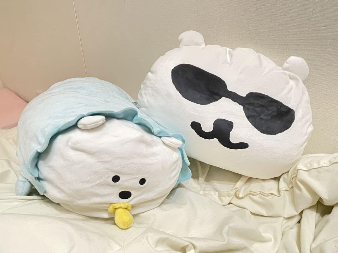 自分ツッコミくま　クッション Amazon.co.jp: 自分ツッコミくま 俵型クッション 2点セット : ホーム