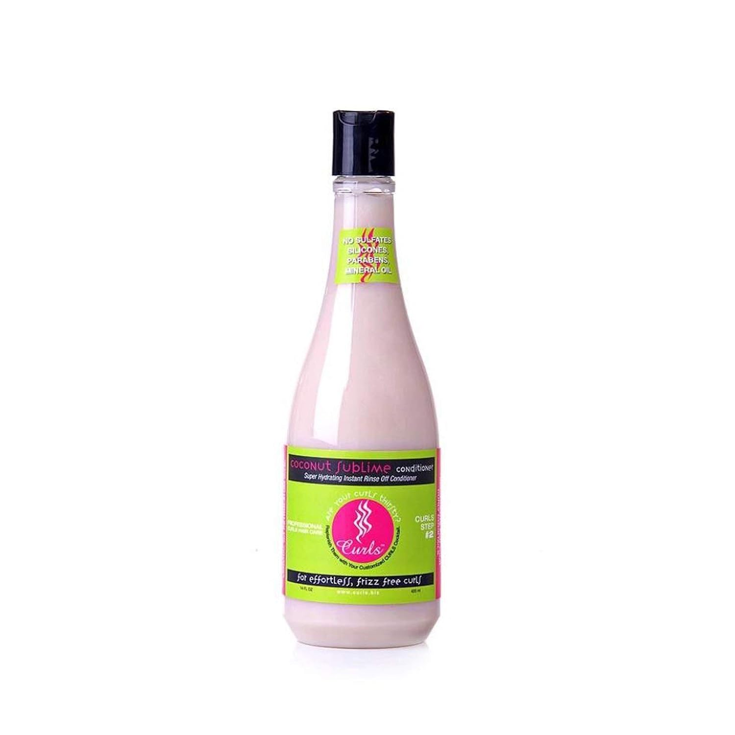 Curls Coconut Sublime Moisturizing Instant Conditioner, 14-Ounce Bottle