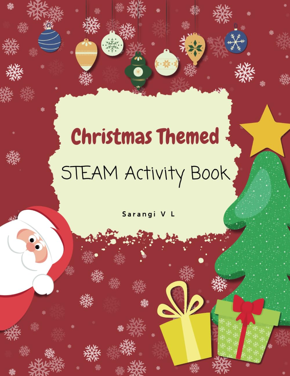 Christmas Themed STEAM Activity Book: STEAM Activity Book | Stocking Stuffer | Age 3-6 years