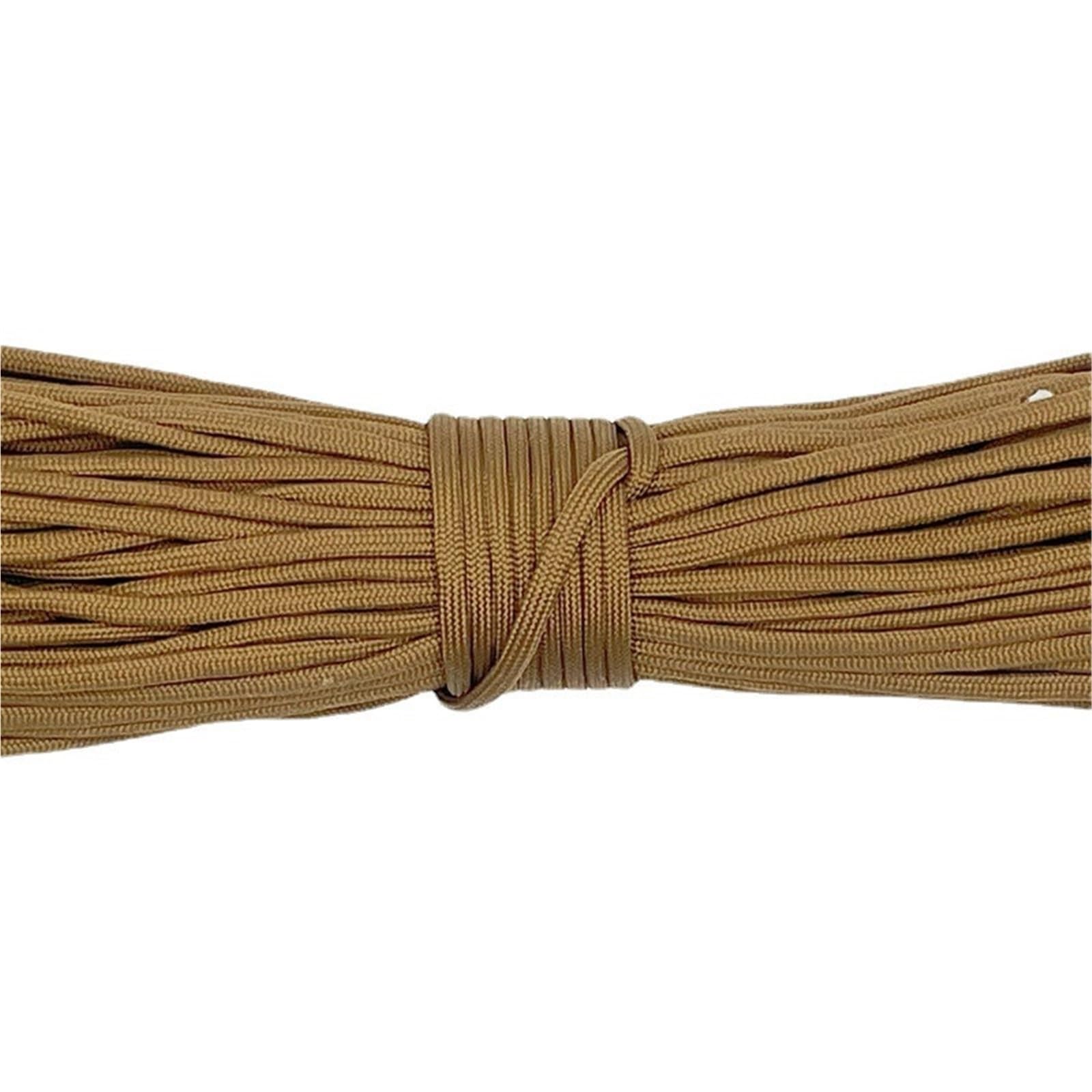 Paracord 5M 10M 20M 31M Paracord 550 Parachute Cord Lanyard Rope 7 Strand Climbing Camping Survival(Brown,5M)