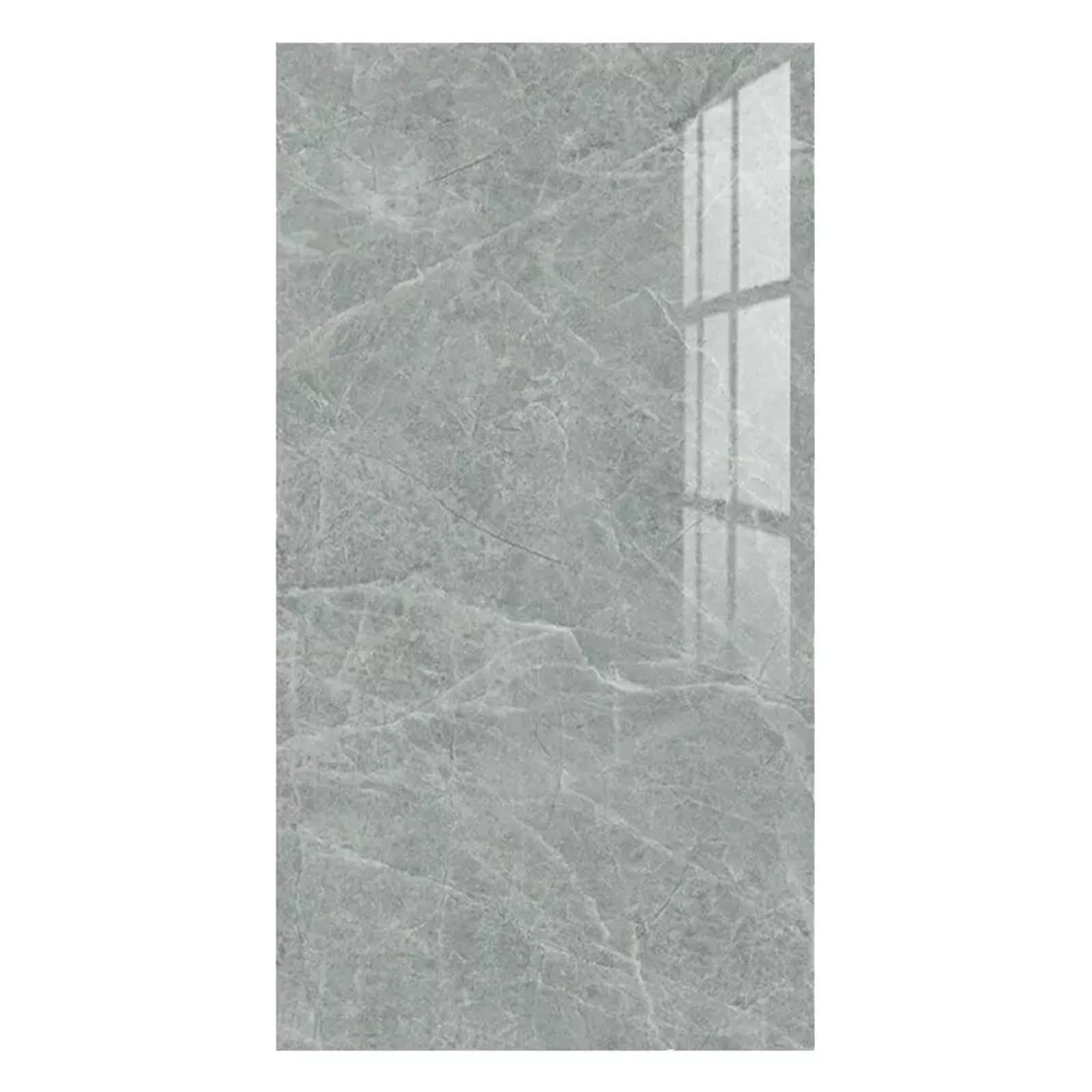 sports flyfree 20Pcs Marble Tiles Sticker 30x60cm Self-Adhesive Stick On Kitchen Home Wall Bathroom Decor (Light Grey(20Pcs))