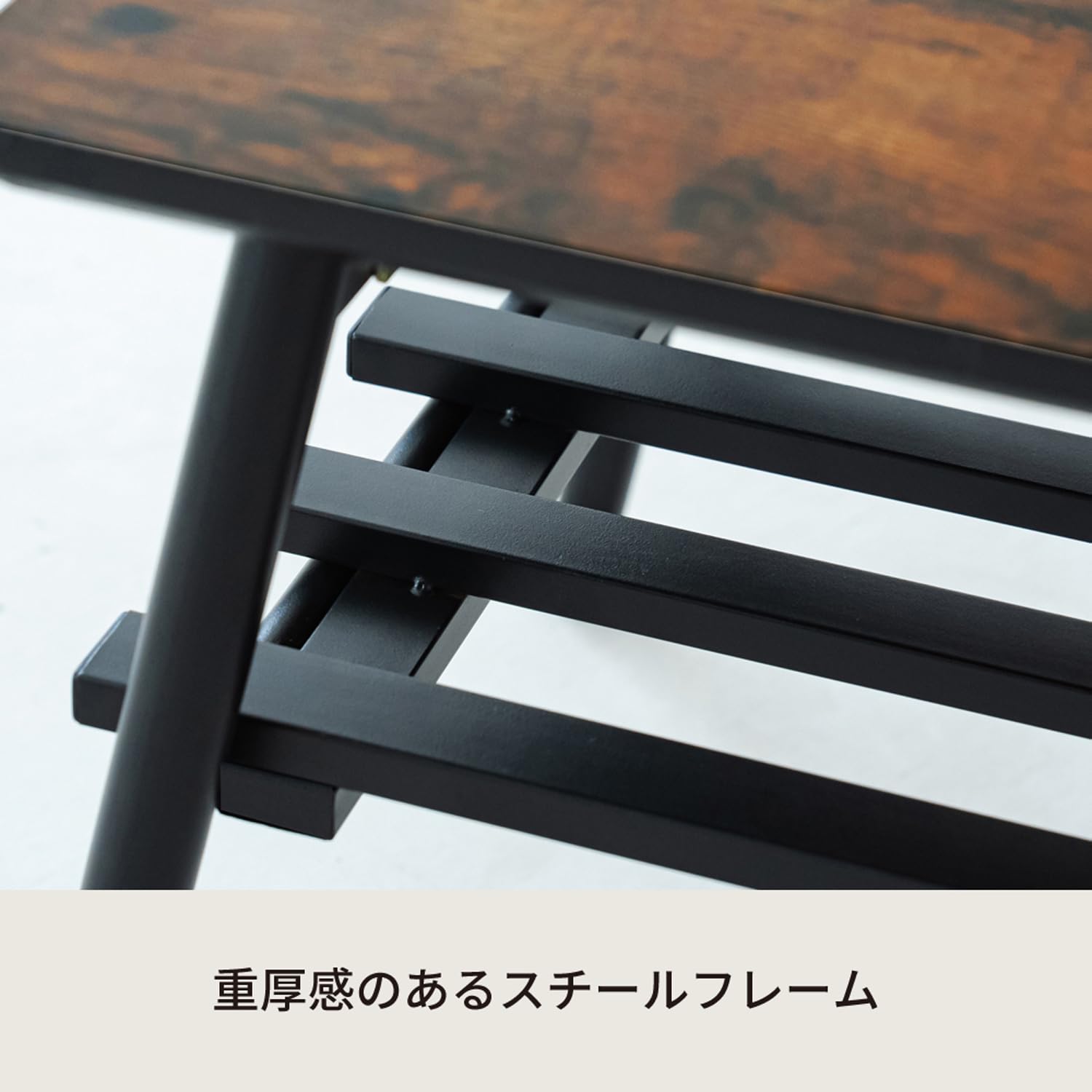 永井興産 ローテーブル 折りたたみ 棚付き 幅90cm×奥行45cm ウッド 机 Amazon.co.jp: 永井興産 ローテーブル 折りたたみ 棚付き 幅90cm×奥行