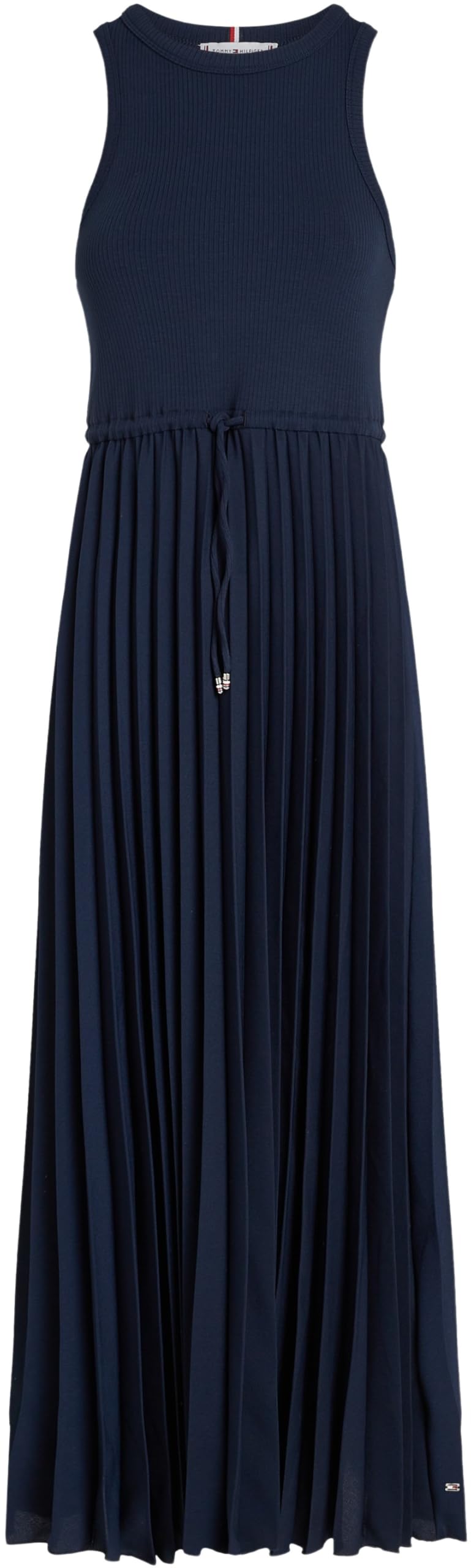 Tommy Hilfiger Abito Donna Midi Dress Senza Maniche