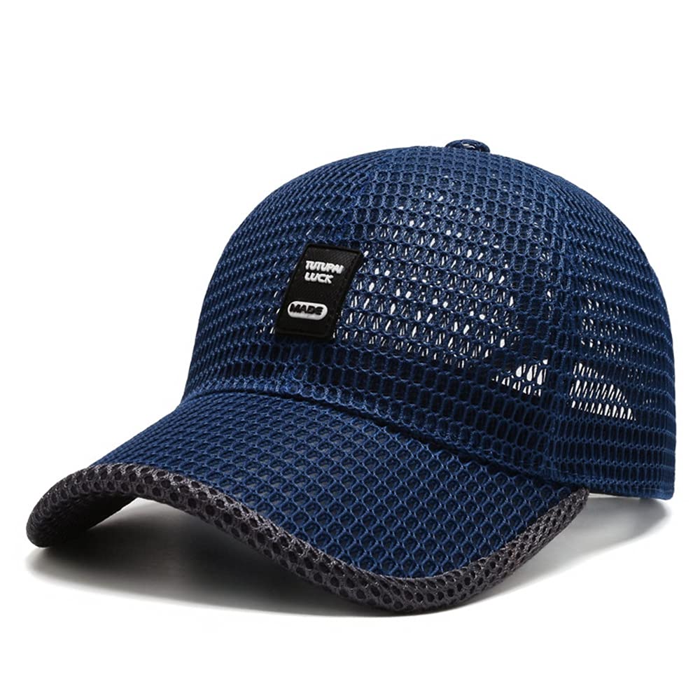 Bonfor Gorras de Hombre Verano Transpirable de Malla Respirable, Gorras de Hombre Beisbol Unisex Adulto