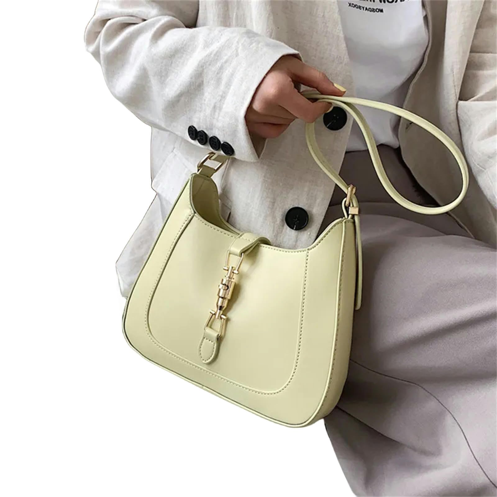 Torebki dla kobiet torby na ramię pod pachami dla kobiet półksiężyc torba crossbody skóra PU torebki damskie