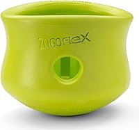Vista 16 de Dispensador interactivo de golosinas para perros West Paw, con diseño Toppl de Zogoflex®, L, Verde agua