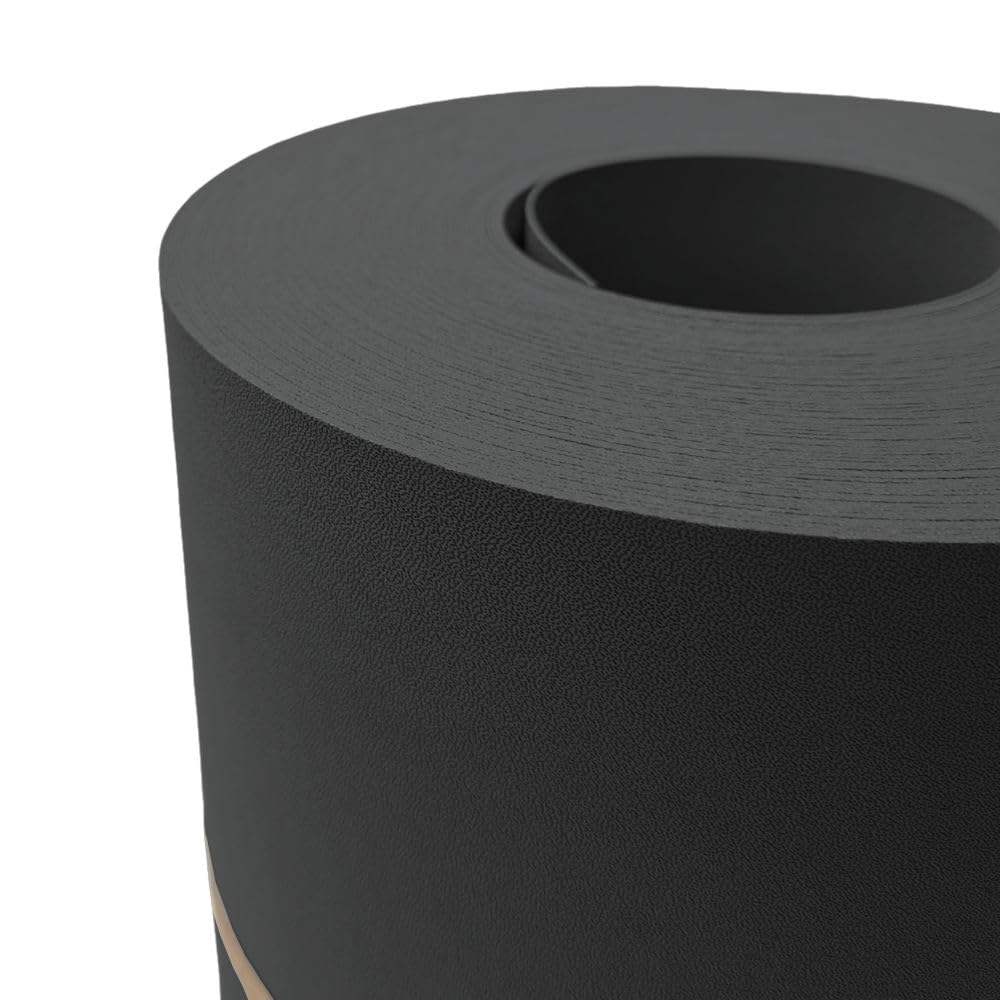 Premium Maxi 26 Meter Rolle 24cm hoch | Sichtschutzstreifen PP für Doppelstabmatten UV-beständiger Sichtschutz | Zaunblende Made in Germany Anthrazit 26m