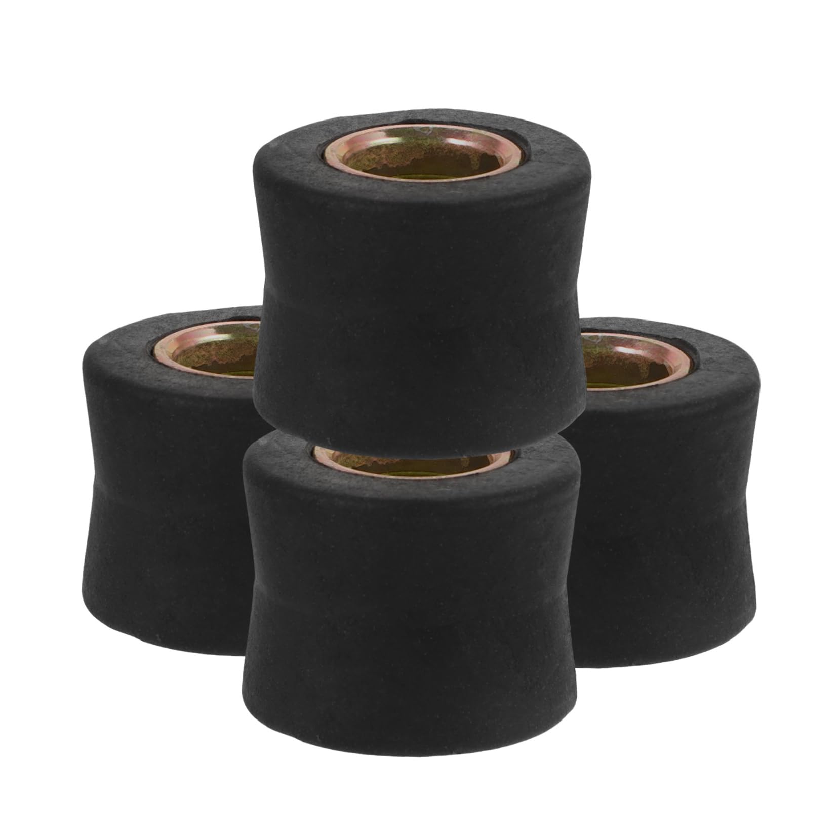 Motorcycle Shock Absorber Rings 10mm 4pcs Rear Suspension Buffer Cushions Replacement Parts for Electric Scooter and Motorcycle Rear Shock Absorbers