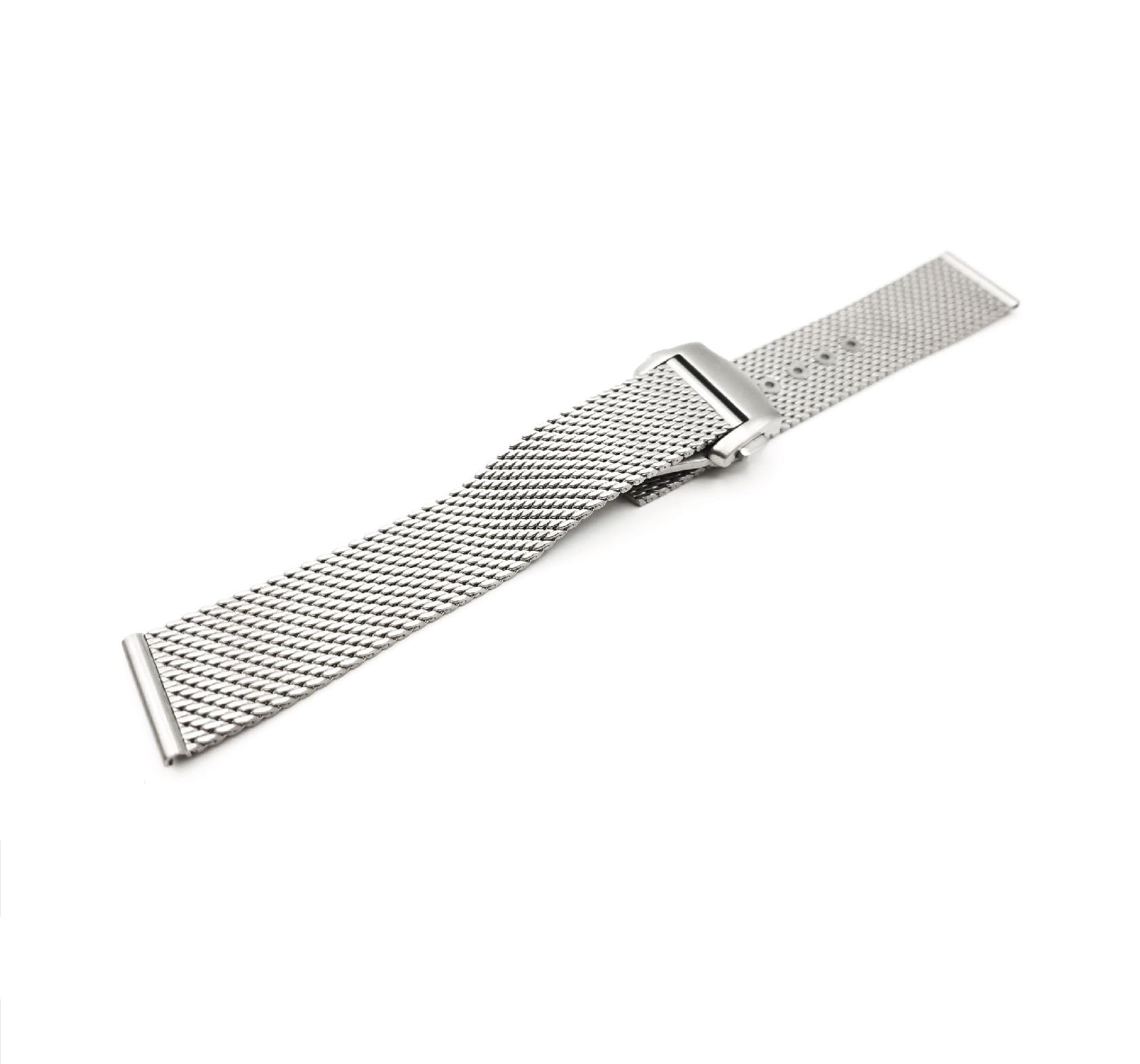 Milano-Armband Silber Voll INOX 316L MIilan ONE MORE Armband 20 mm kompatibel mit Omega Seamaster 007" Sub Diver