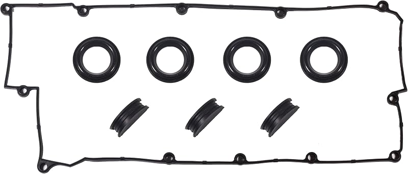 Jogo de juntas da tampa de válvulas HIHIAV VS50583R para Hyundai Elantra, Tiburon, Tucson e Kia Spectra, Sportage – 10 peças