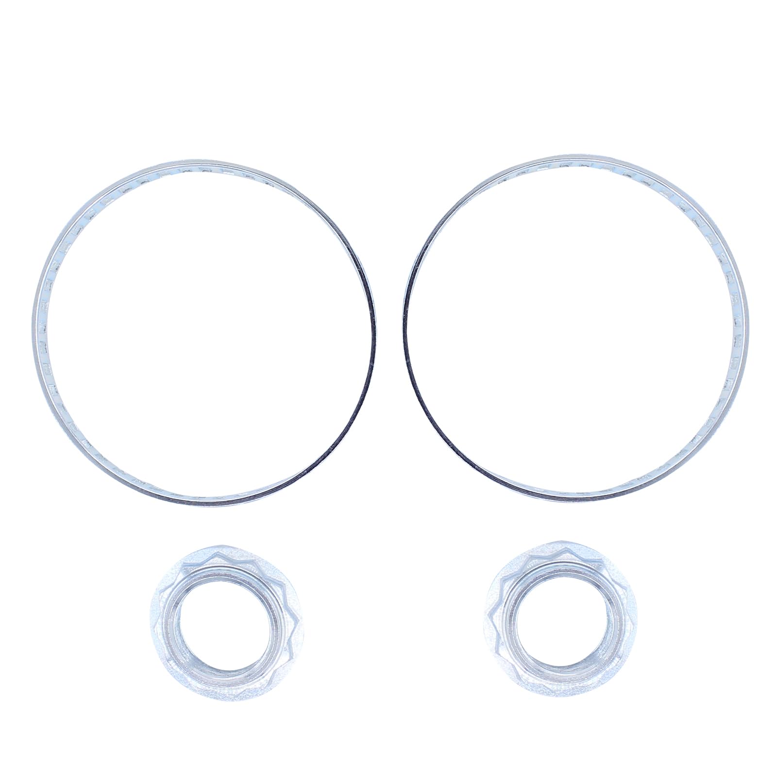 ABS Ring Achsmutter ABS Sensorring Antriebswelle ABS-Ring Mutter Achsstummel ABS Ringe hinten links und rechts für 1er E81 E87 E88 E82 3er E46 3er E90 E91 E92 E93 Z4 E85