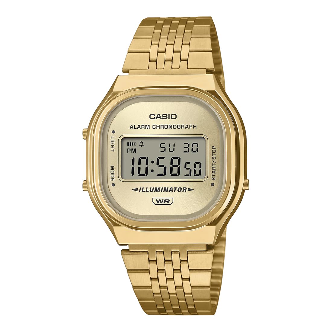 casio Vintage A140WEG-9ADF Digital Gold Watch Unisex (D436)-picture-16
