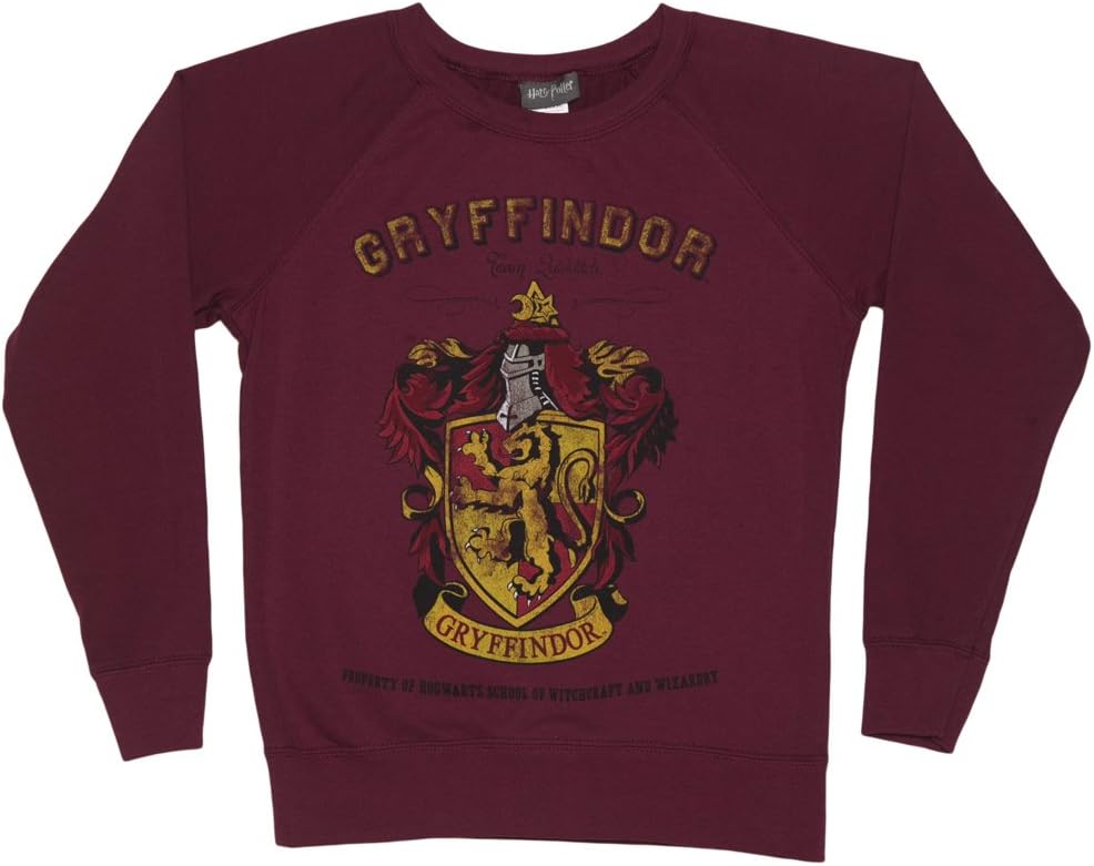 TruffleShuffle Womens Harry Potter Gryffindor Team Quidditch Sweater