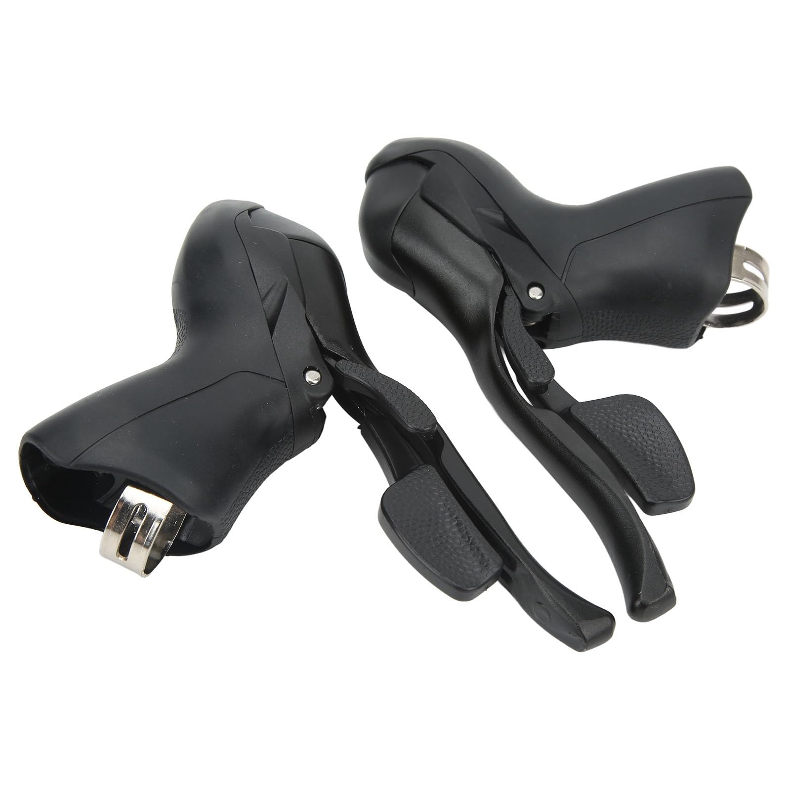 Juego de palancas de freno de cambio de 2x8 velocidades para bicicletas de carretera Mangos de freno de aleación de aluminio con núcleos de cambio de marchas 22,2 23,8 mm d