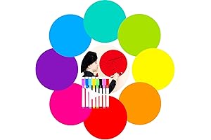 16 PCS Dry Erase Dots Circles for Tabletops, Classrooms, and Desks