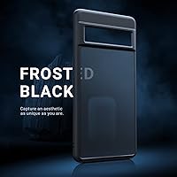 Vista 6 de TORRAS Funda diseñada a prueba de golpes para Google Pixel 7 Pro probada en caídas de grado militar a prueba de golpes, parte trasera dura mate