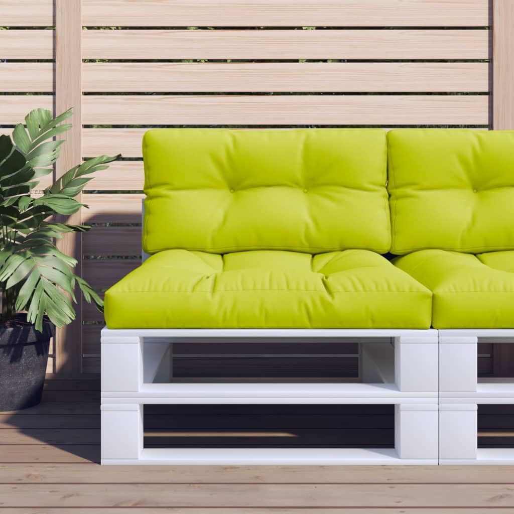Coussin de palette imperméable et rembourré pour dossier de terrasse