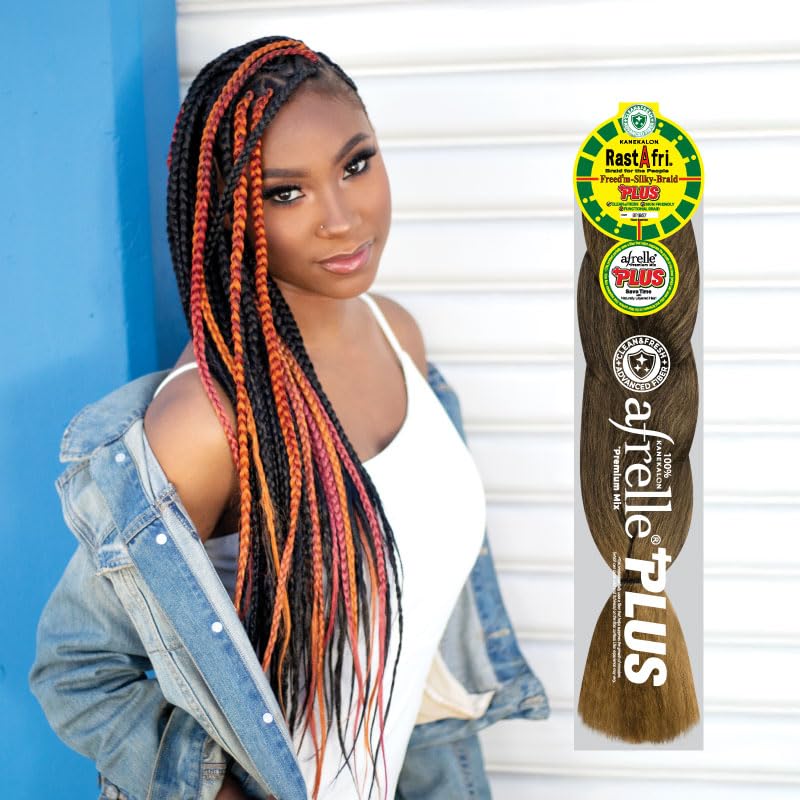 Amazon.com : RastAfri Freed'm Silky Braid 24” – 5 Packs | 100