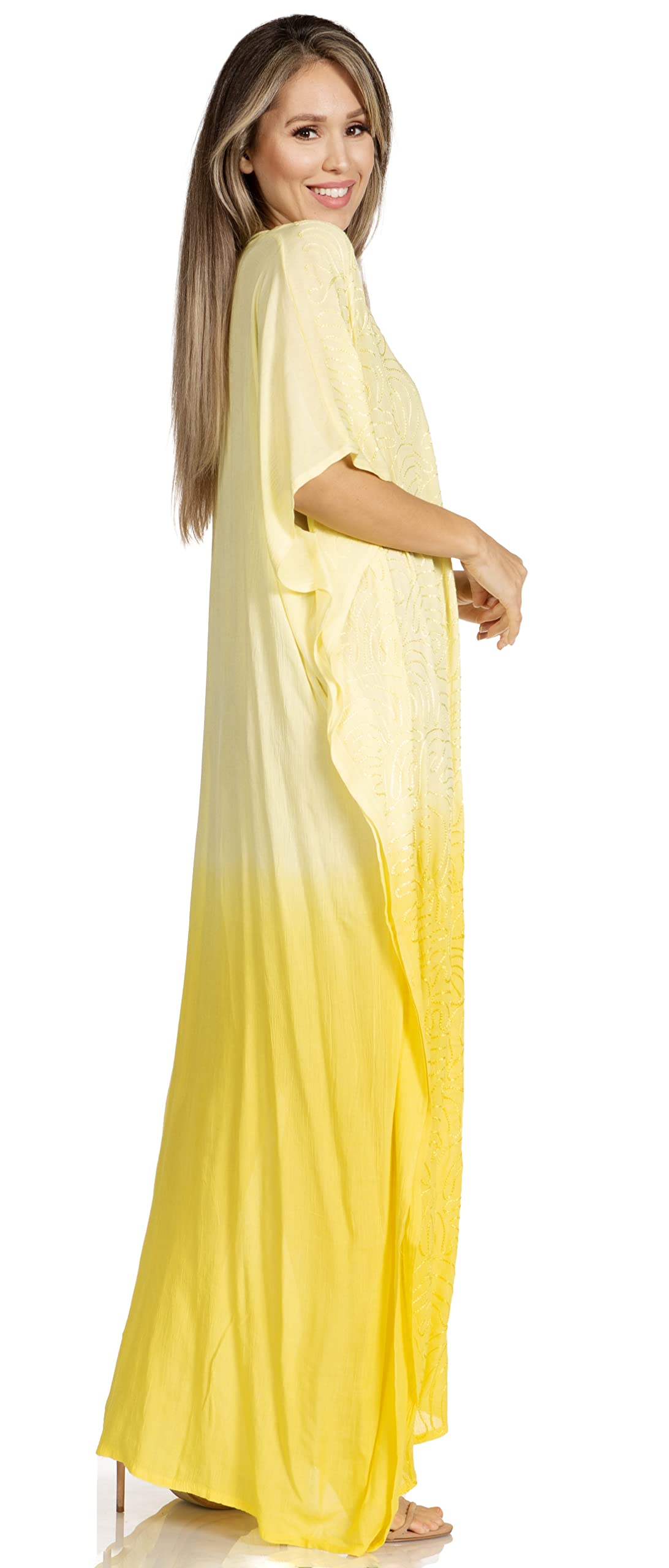 Sakkas Pilar Petit Robe décontractée à Manches Longues pour Femme