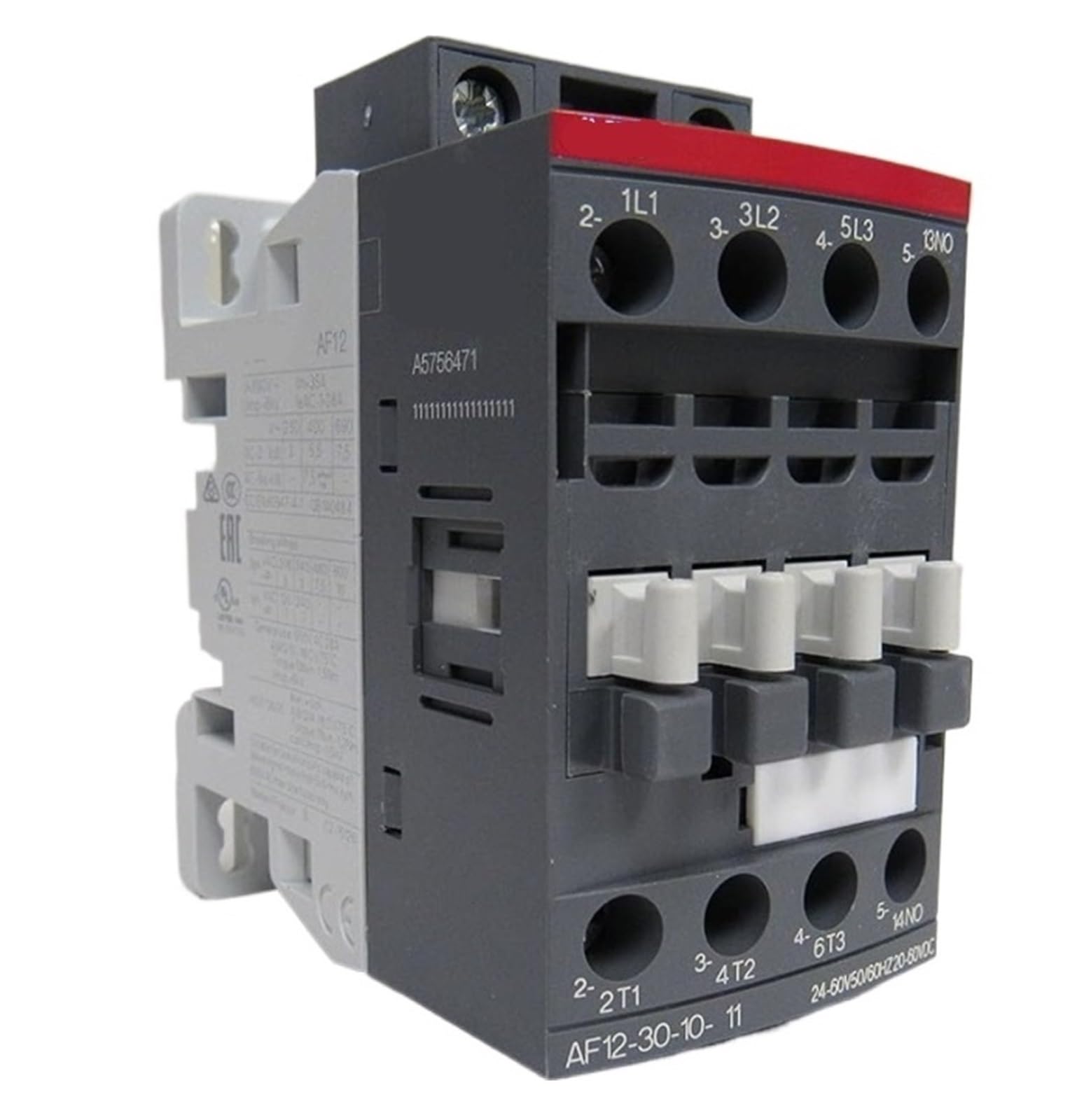 CXFCIHFT Contactor AF12-30-10-11 * 24-60V AC/DC AF12-30-10-13 * 100-250V 50/60Hz-DC AF12-30-01-13 * 100-250V 50/60Hz-DC(AF12-30-01-13)