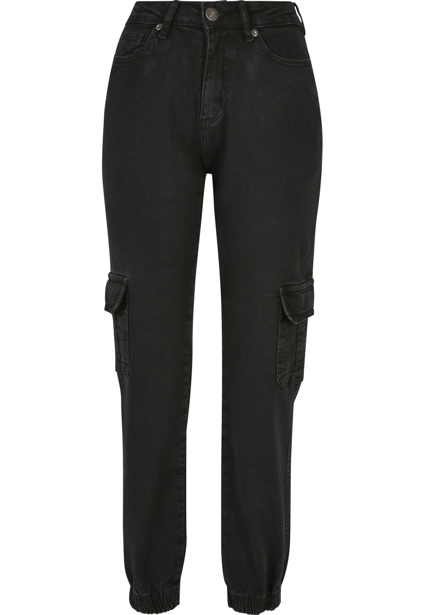 Urban Classics Damen Ladies Organic Stretch Denim Cargo Pants