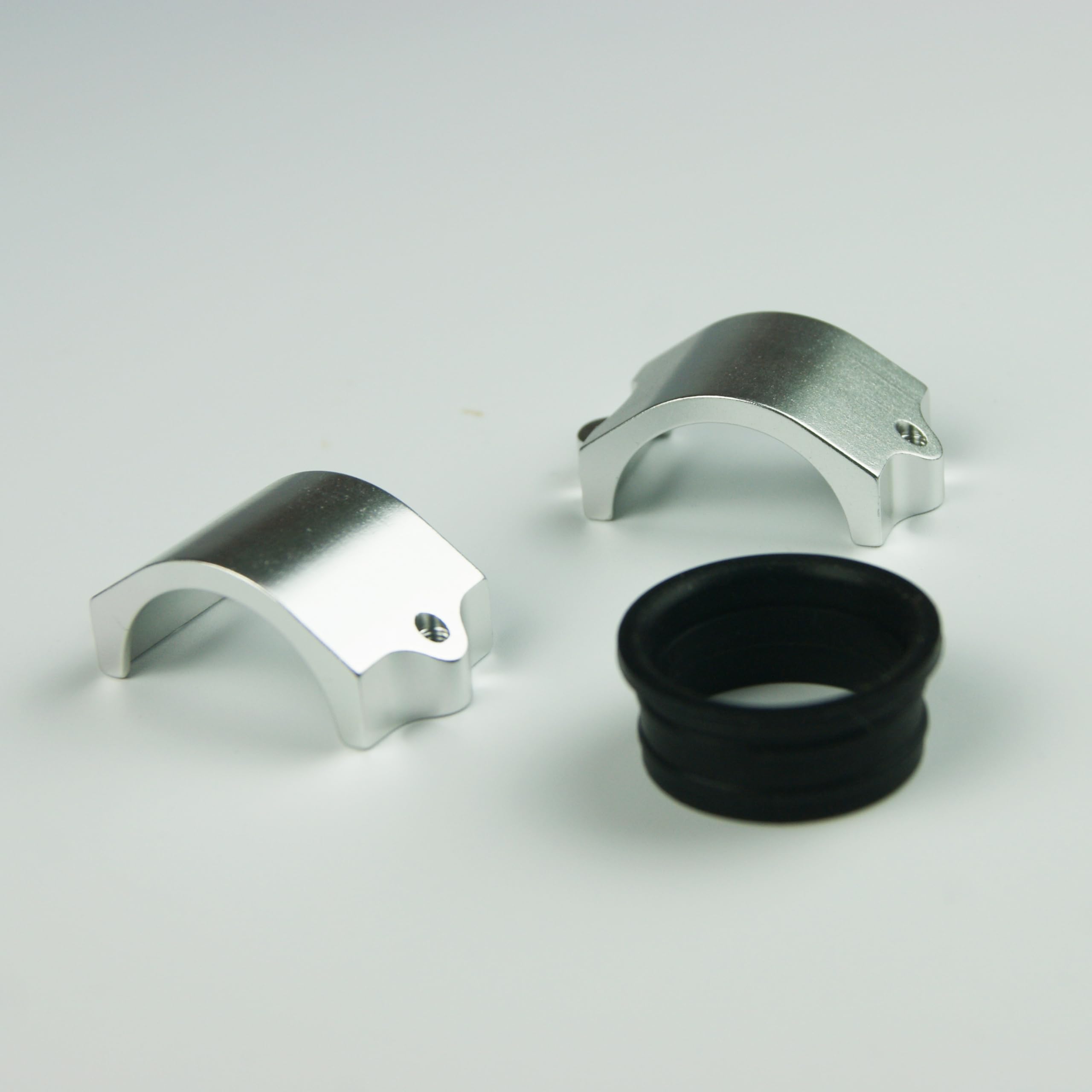 TITRACING CNC Exhaust pipe hoop clamp for hpi rovan kingmotor baja 5b 5t 5sc Buggy