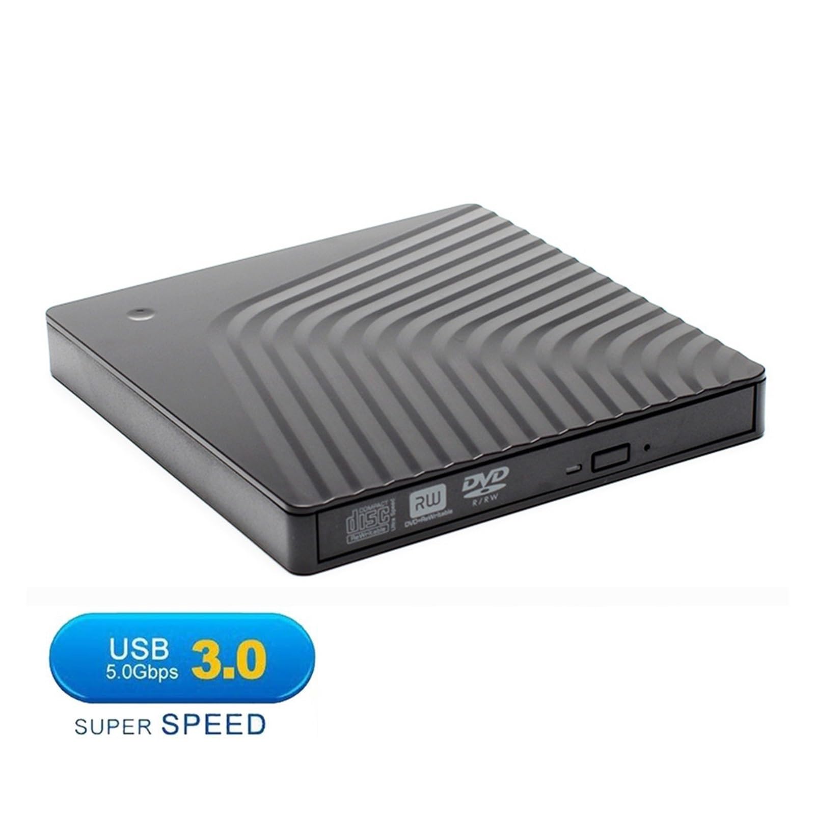 Przenośna Zewnętrzna Nagrywarka DVD USB3.0 Nagrywarka CD RW Slim Czytnik Napędu Optycznego Typ Tacy Odtwarzacza Do Laptopa PC łAtwy W UżYciu