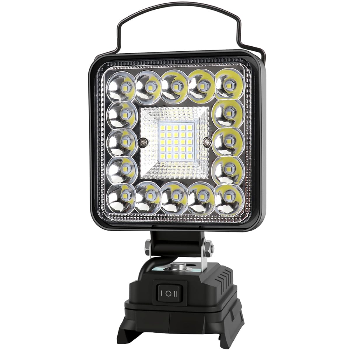 Akku Lampe für Bosch 18V Akku, 48W 4800LM Led Arbeitsleuchte