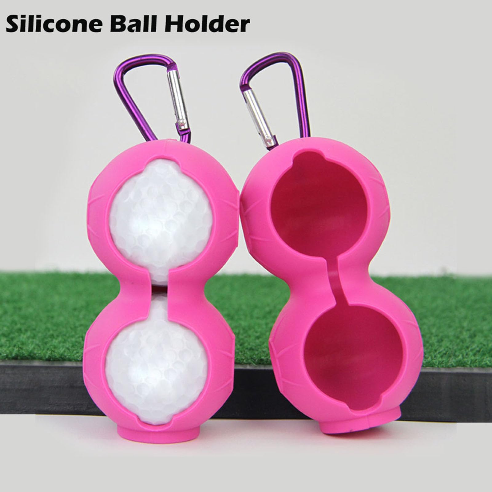Sac de transport en silicone pour balles de golf
