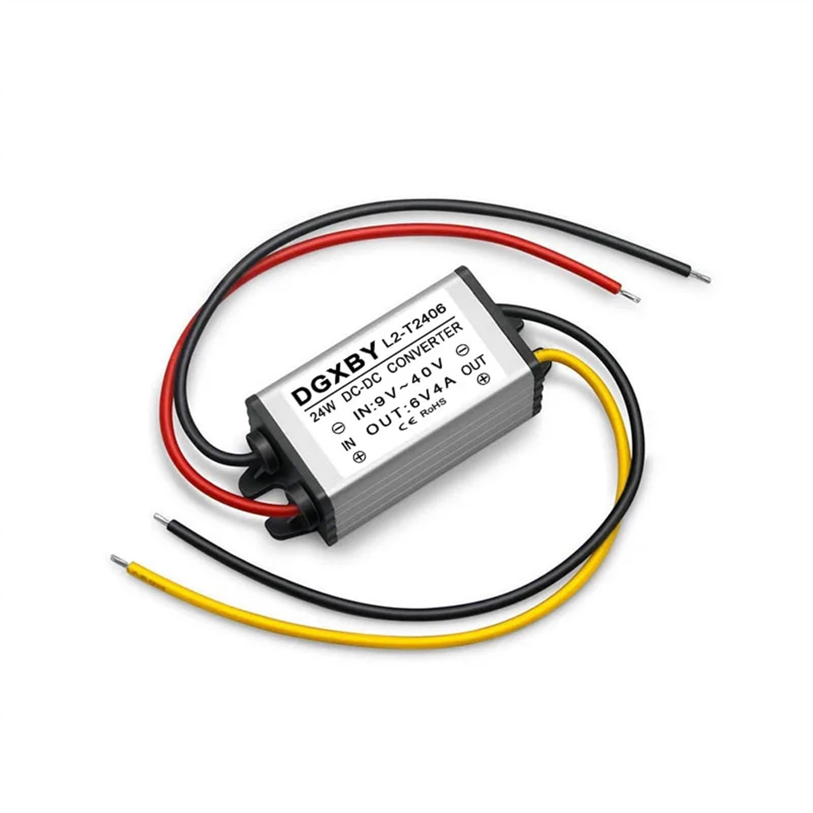 12V/24V to 6V 1A 2A 3A 4A 5A Vehicle Power Buck 9-40V to 6V DC Stabilized Power Supply Module(12v24v to 6v 4a)