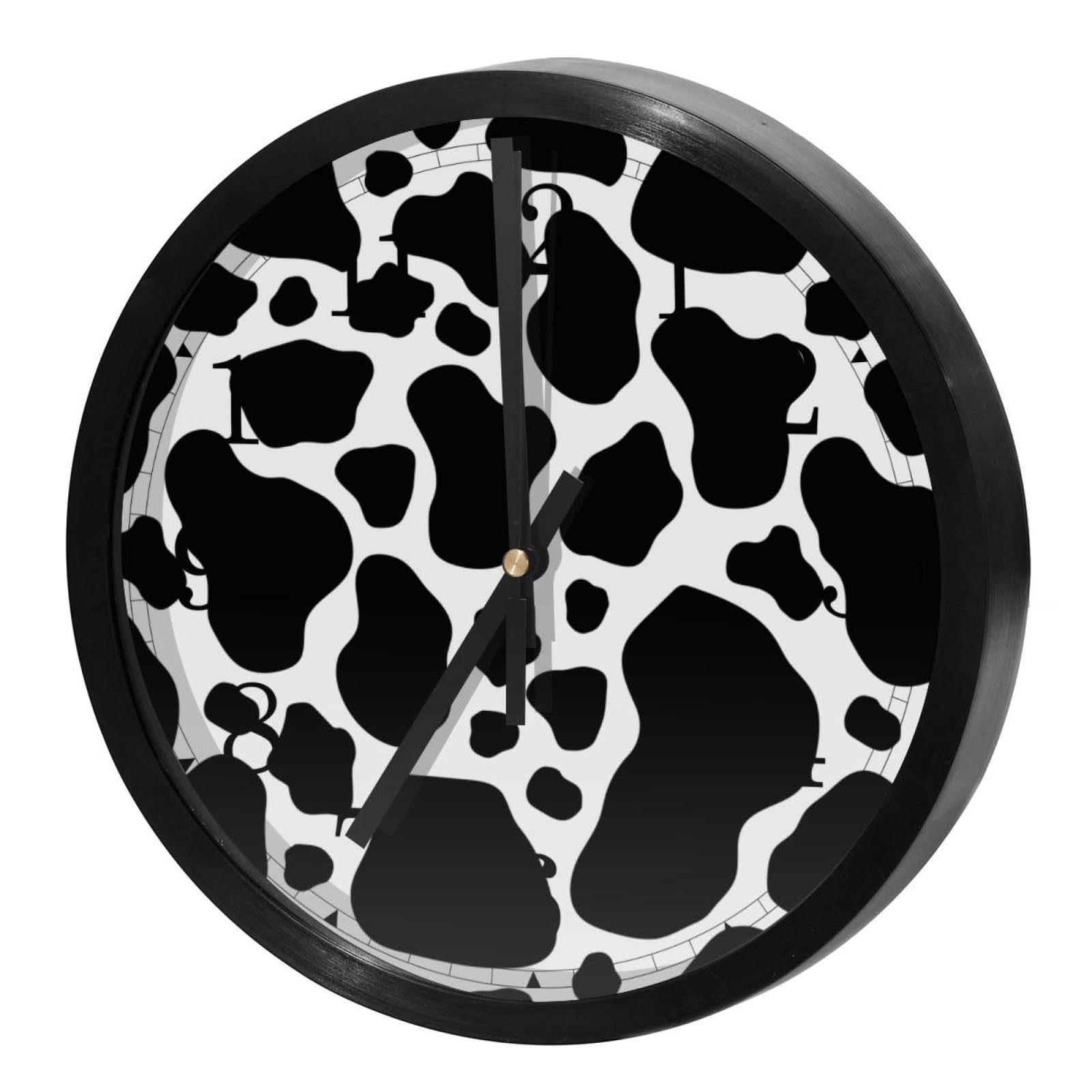 Horloge murale silencieuse sans tic-tac à piles pour travailler et dormir au calme