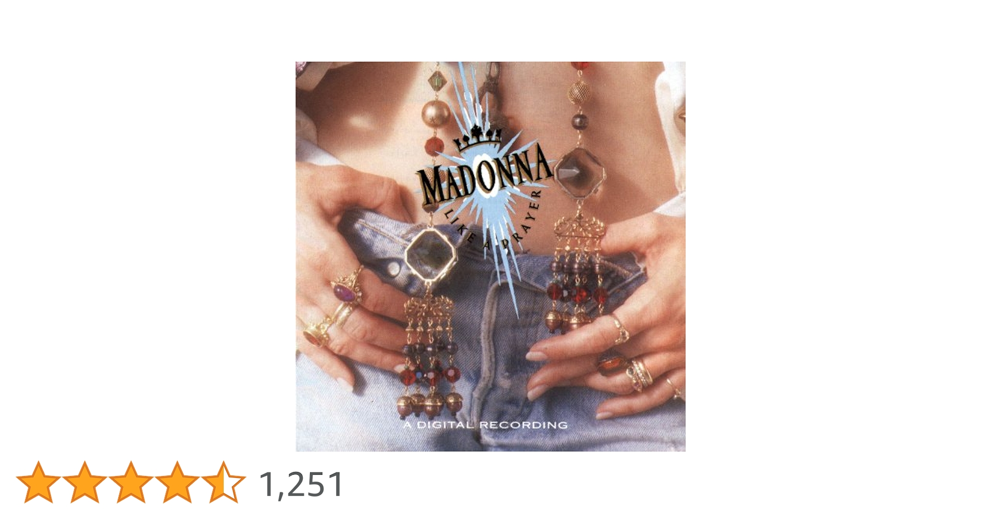 【シールド開封☆初回限定盤】MADONNA☆マドンナ☆LIKE A PRAYER Madonna = マドンナ – Like A Prayer = ライク・ア・プレイヤー