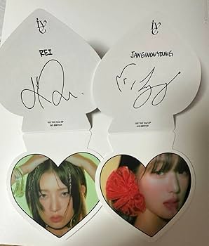 IVE お守りフォトカード　ハートカード　コンプ IVE お守りフォトカード ハートカード コンプ - メルカリ