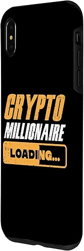 Vista 26 de Funda para iPhone 14 Pro Max Crypto Millionaire Loading Cryptocurrency Trader Hombres Mujeres