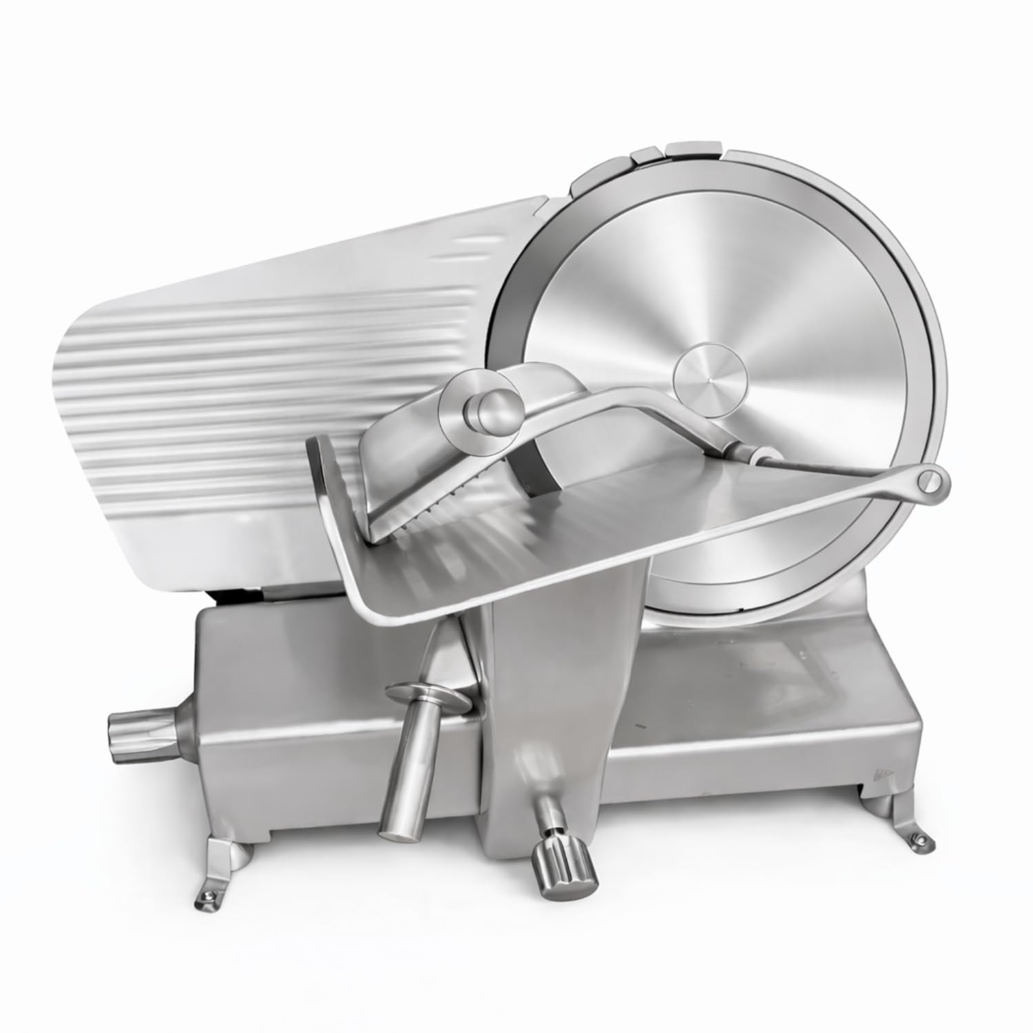 Affettatrice professionale per macelleria, 350 mm, semi-automatica, taglio 0,2 – 30 mm, 400 W, 230 V, uso intensivo