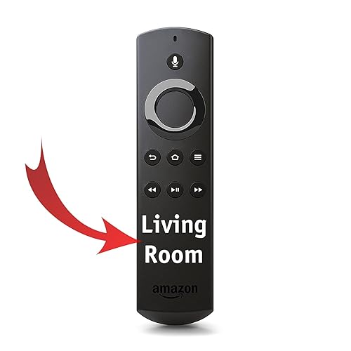 Etiqueta adhesiva personalizada para Alexa Voice Remote para Tienda Fire TV y Fire TV Stick  Nombre de habitación