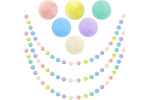 Jishi 3pk Pastel Easter Garland