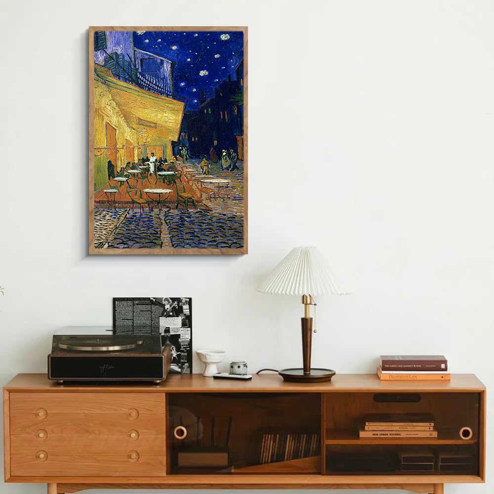 Amazon.co.jp: 阪画屋 ゴッホ 「夜のカフェテラス」 アート